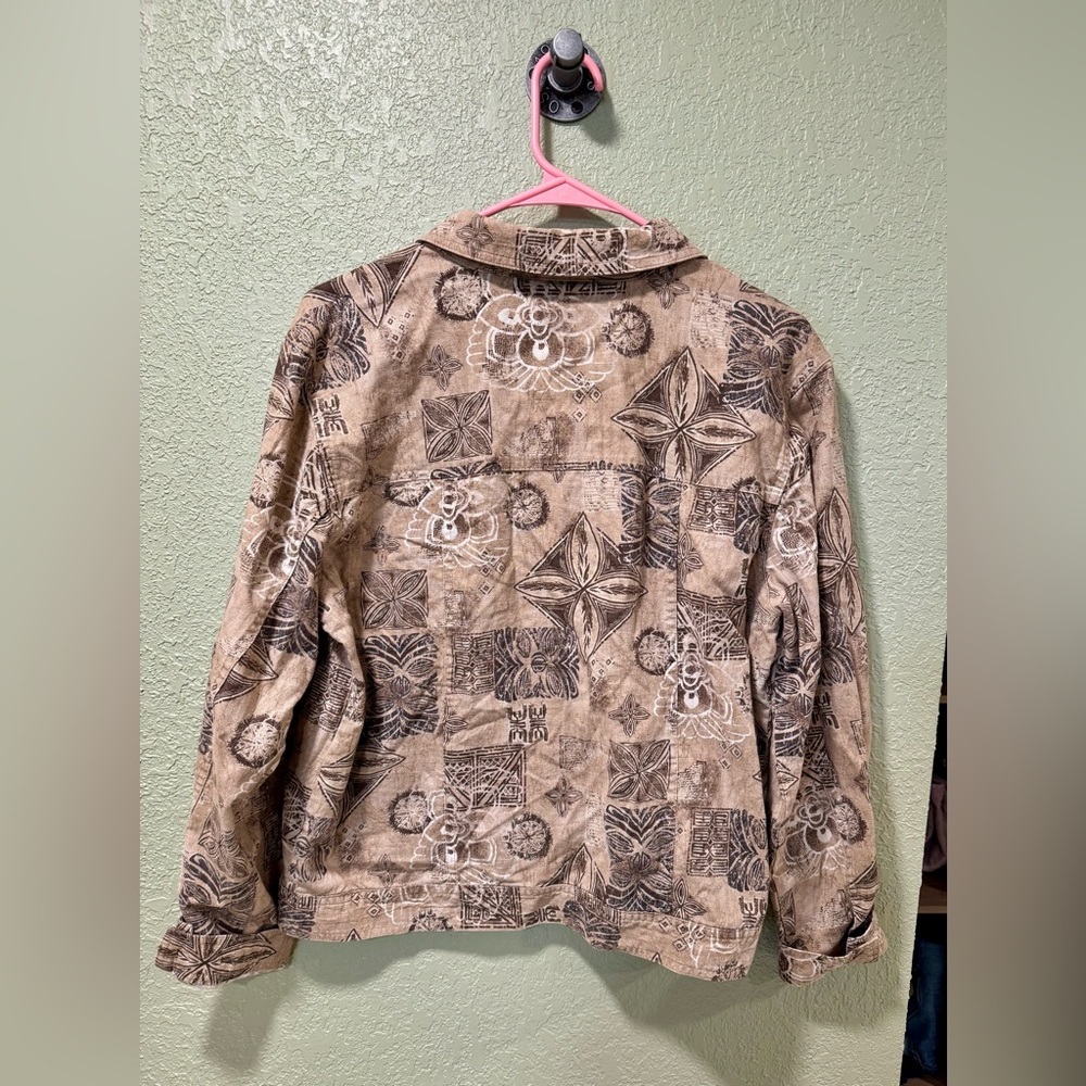 Christopher & Banks Jean Jacket Size L - Picture 4 of 4
